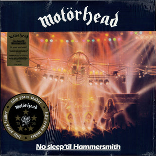 Motorhead- No Sleep 'Til Hammerstein (2025 Yellow/Black Vinyl Reissue)(