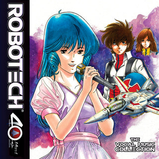 Robotech: The Vocal Music Collection (2nd Press Red/White/Blue Swirl Vinyl, Opened To Confirm Color) (Used Vinyl)
