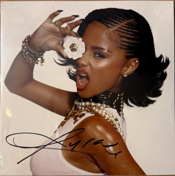 Tyla- Chanel (Clear w/ Silver Wisps Vinyl, Signed & Sealed