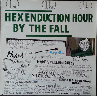 The Fall- Hex Enduction Hour (1986 German White Vinyl Press, Cover Damage)