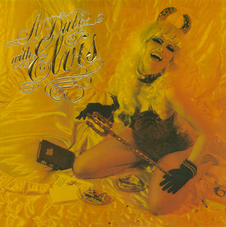 The Cramps- A Date With Elvis (1986 French Press)(Surface Rashing, Water Staining & Sleeve Rippling- Priced Accordingly) (Used Vinyl)