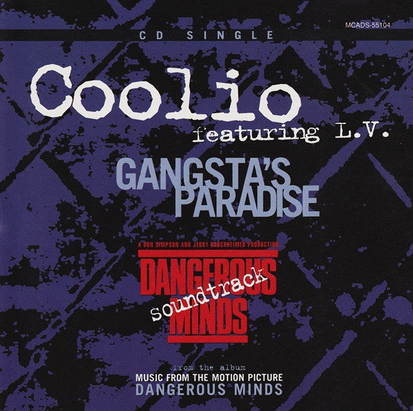 Coolio Featuring L.V.- Gangsta's Paradise (CD Single)