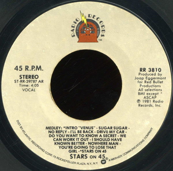 Stars On 45- Stars On 45 / Medley