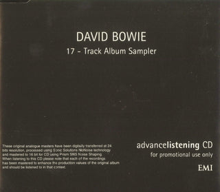 David Bowie- 17-Track Album Sampler (1999 UK Promo Compilation)