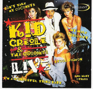 Kid Creole & The Coconuts – Live (Used CD)