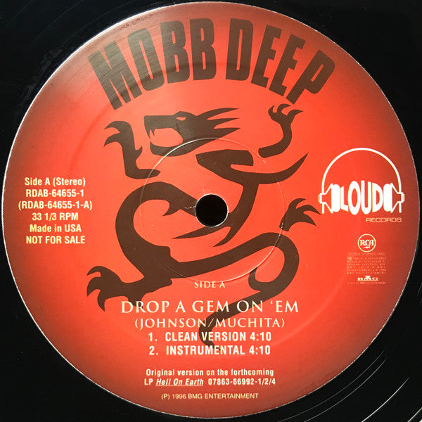 Mobb Deep- Drop A Gem On 'Em (12")