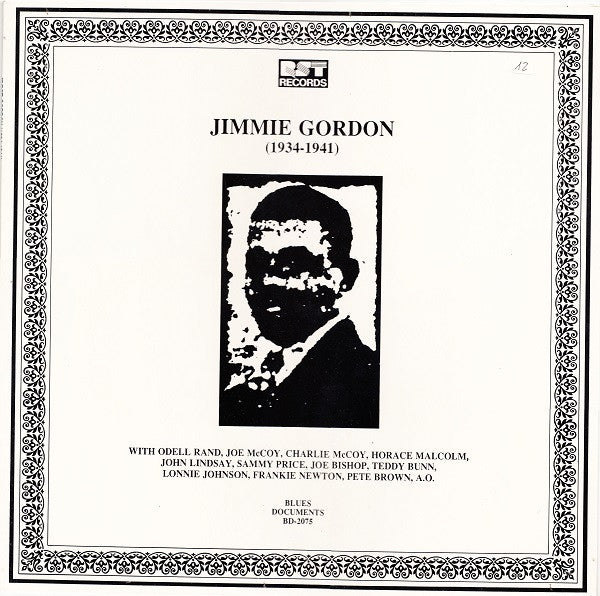 Jimmie Gordon- 1934-1941