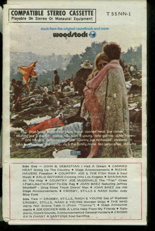 Various- Woodstock (Music From the Original Soundtrack & More) (2x Cassette Box)
