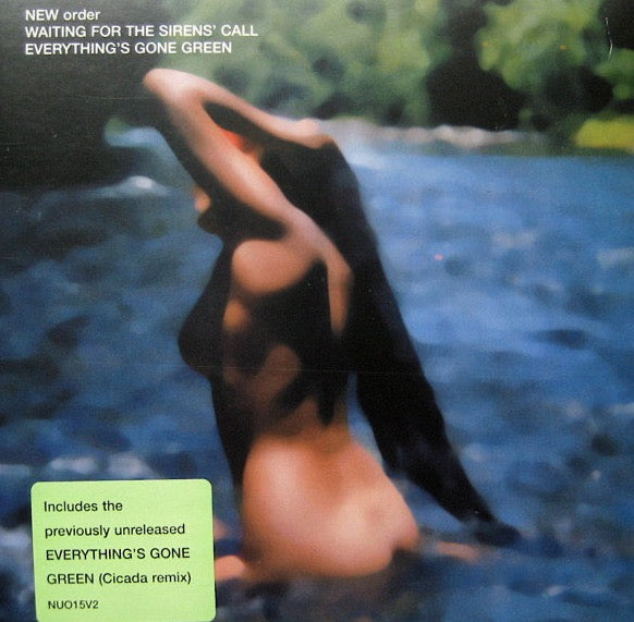 New Order- Waiting For The Sirens' Call/Everything's Gone Green (U.K. Press)