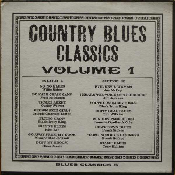 Various- Country Blues Classics Vol. 1
