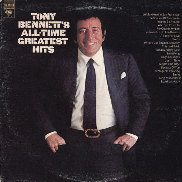 Tony Bennett- Tony Bennett's All-Time Greatest Hits (Sealed)
