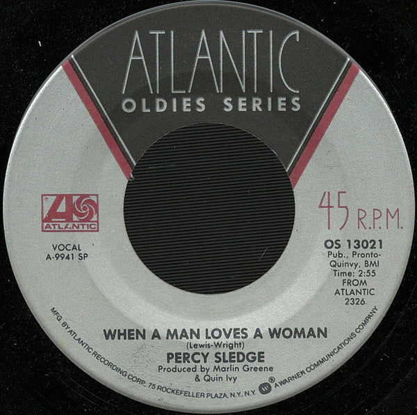 Percy Sledge- When A Man Loves A Woman / Cover Me
