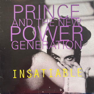 Prince And The New Power Generation- Insatiable (1991 12" Promo)(White Sticker On Sleeve, Priced Accordinglu