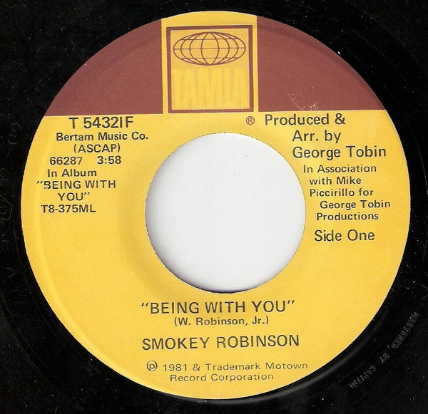 Smokey Robinson- Being With You / What's In Your Life For Me