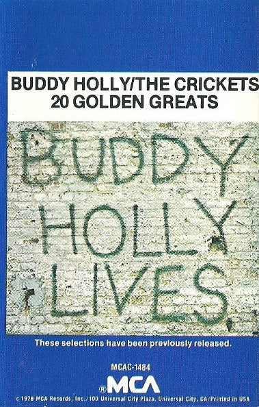 Buddy Holly & The Crickets- 20 Golden Greats