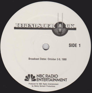 John Lennon- NBC Radio Entertainment's Legends Of Rock: John Lennon (2xLP, Missing Cue Sheet)