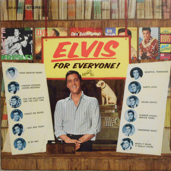Elvis Presley- Elvis For Everyone (Sealed)(Most Likely 1968 Reissue)
