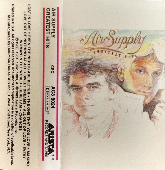 Air Supply- Greatest Hits