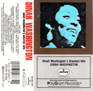 Dinah Washington- Dinah Washingtons' Greatest Hits