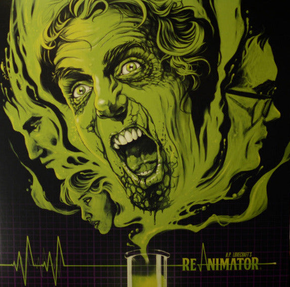 HP Lovecraft's Re-Animator Soundtrack (Clear W/ Green & Yellow Splatter [Re-Agent Splatter])