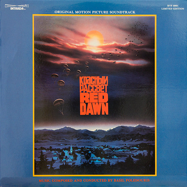 Red Dawn Soundtrack (Sealed, Shrink Partially Torn In A Few Spots)