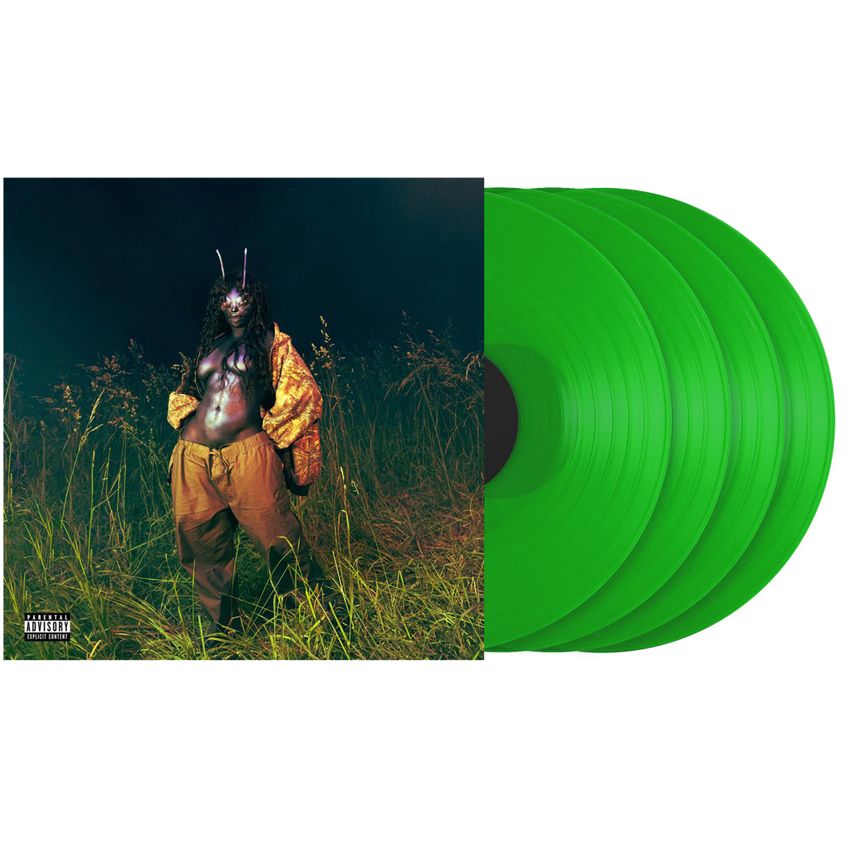 SZA- SOS Deluxe: LANA (4LP Green Vinyl) – Darkside Records