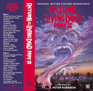 Return Of The Living Dead Part II Soundtrack (Black Shell)