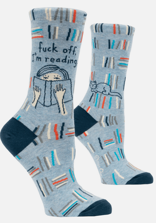 Fuck Off I'm Reading Socks - Women's Socks