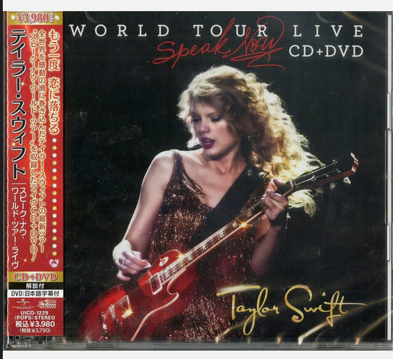 Taylor Swift- Speak Now World Tour Live (CD/DVD) (Japanese Import)