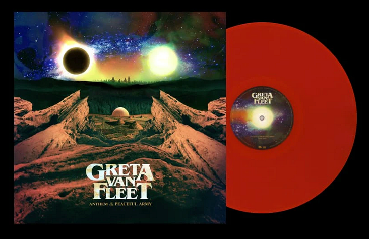Greta Van Fleet- Anthem Of The Peaceful Army (Red Vinyl)