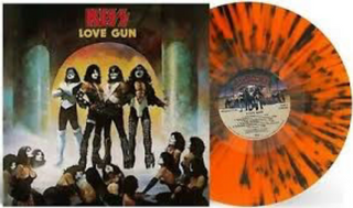 Kiss- Love Gun [Tangerine/Aqua Splatter LP]