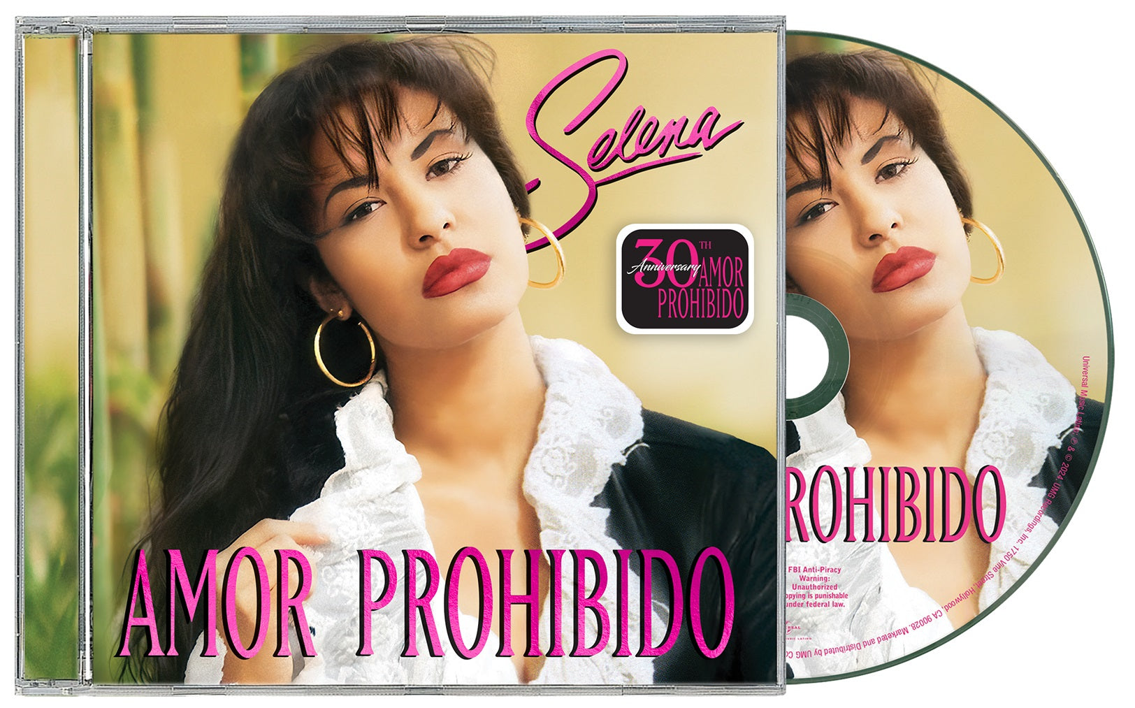 Selena- Amor Prohibido (Remasterizado 2024) (30th Anniversary) (PREORDER)