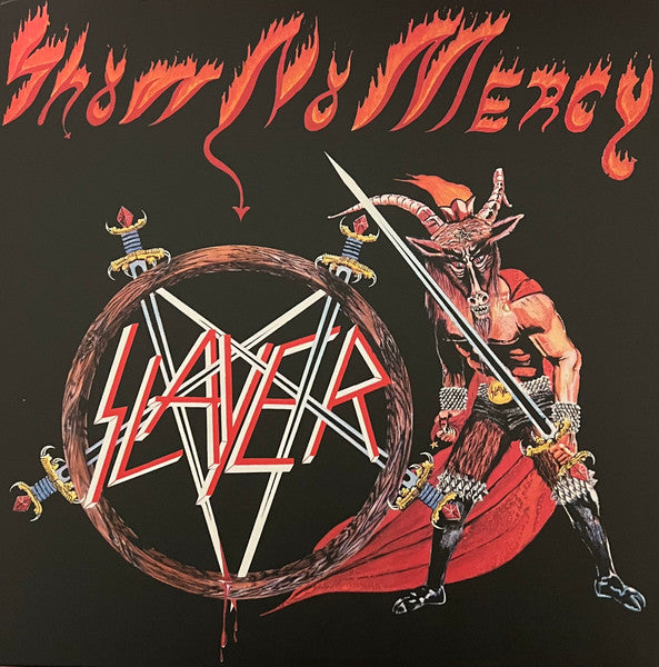 Slayer- Show No Mercy (Red/ Black Split)