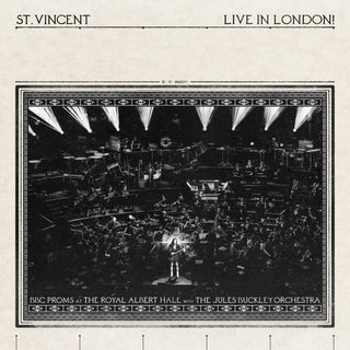 St. Vincent & Jules Buckley- Live In London album cover