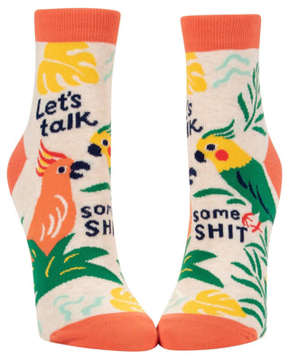 Let's Talk Some Shit - Women's Ankle Socks