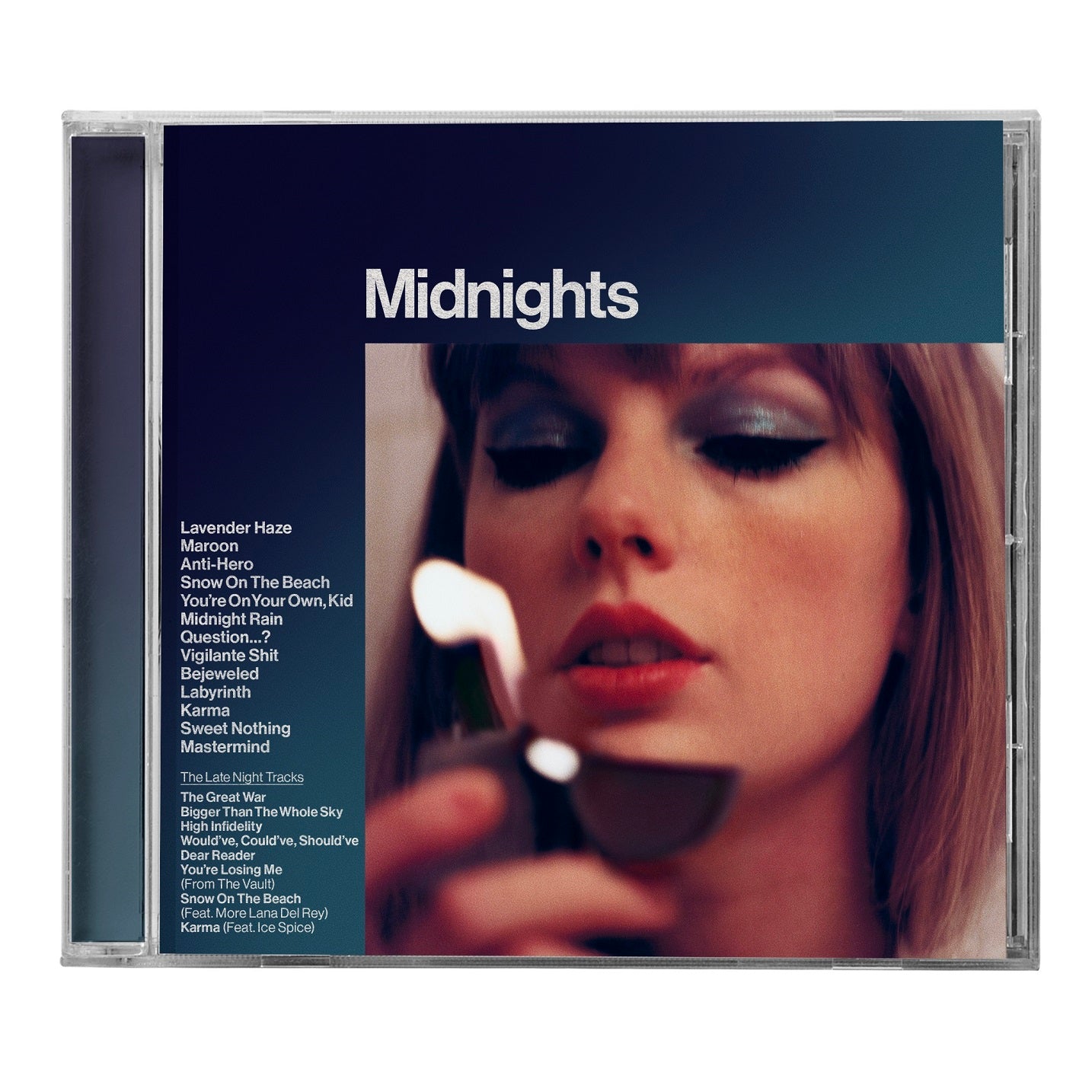 Taylor Swift- Midnights (The Late Night Edition) (CRACKED JEWEL CASE)