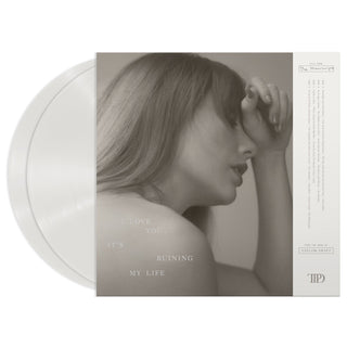 Taylor Swift- The Tortured Poets Department (Ghosted White Colored 2LP) (The Manuscript Ed) (MINOR JACKET BLEMISHES)