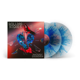 Rolling Stones- Hackney Diamonds (1 Year Anniversary) [Clear/Blue Splatter 2 LP]