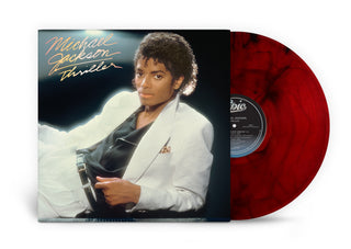 Michael Jackson- Thriller (Red/Black Marble Vinyl) (PREORDER)
