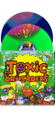 Toxic Crusaders Soundtrack (2xLP Distro Exc. Variant)