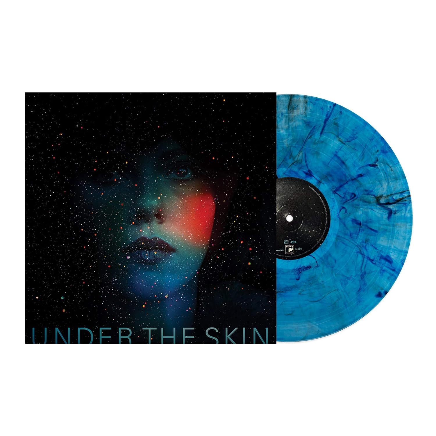 Under The Skin Soundtrack (Translucent Blue & Black Marble)(Sealed)