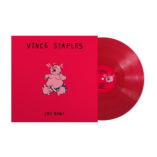 Vince Staples- Cry Baby [Indie Exclusive Red Vinyl] (PREORDER)