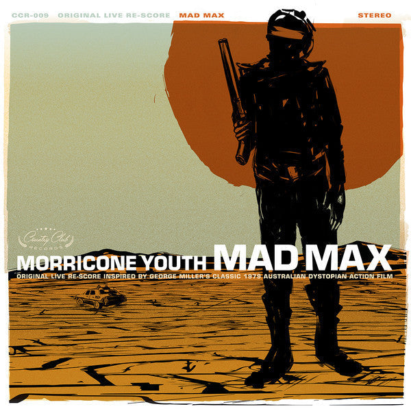 Morricone Youth- Mad Max: Original Live Re-Score (Clear Gold w/ Black Swirl)
