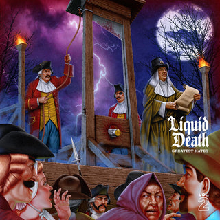 Liquid Death- Greatest Hates, Vol. 2 (Blood Red Swirl Vinyl, Light Sleeve Wear) (Used Vinyl)