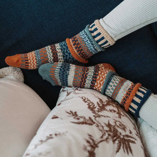 Solmate Nutmeg Crew Socks