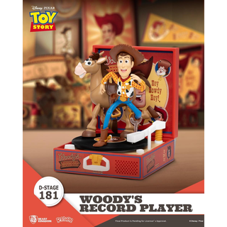 Beast Kingdom - Toy Story - D-Stage - Woody's Record Player Diorama (Statue)