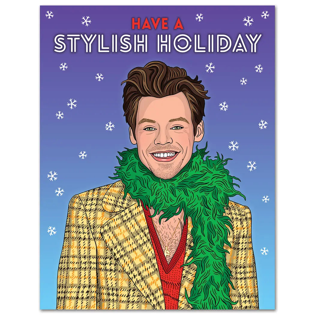 Harry Styles Have A Stylish Holiday Cards (8 pack)