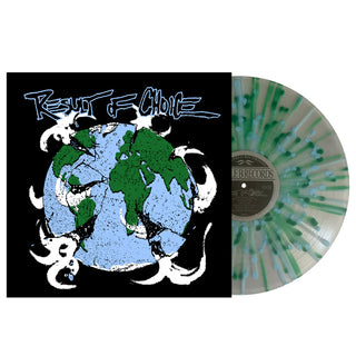 Result Of Choice- Discography (Clear w/Green & Blue Splatter)
