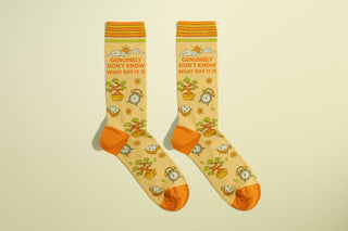 Don't know What Day It is Socks