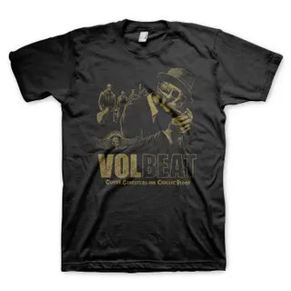 Volbeat Guitar Gangsters & Cadillac Blood T-Shirt, Black